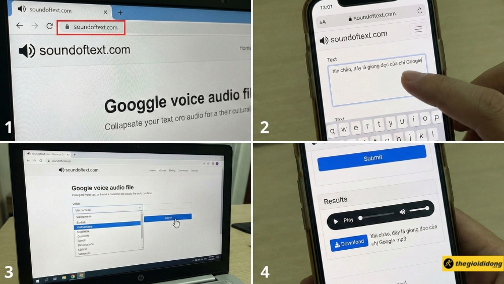 C&aacute;ch lấy giọng đọc của chị Google l&agrave;m nhạc chu&ocirc;ng