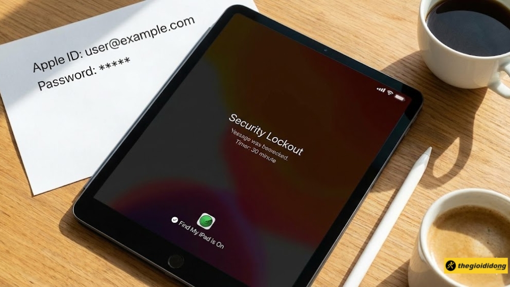 Bạn phải nhớ ch&iacute;nh x&aacute;c t&agrave;i khoản Apple ID