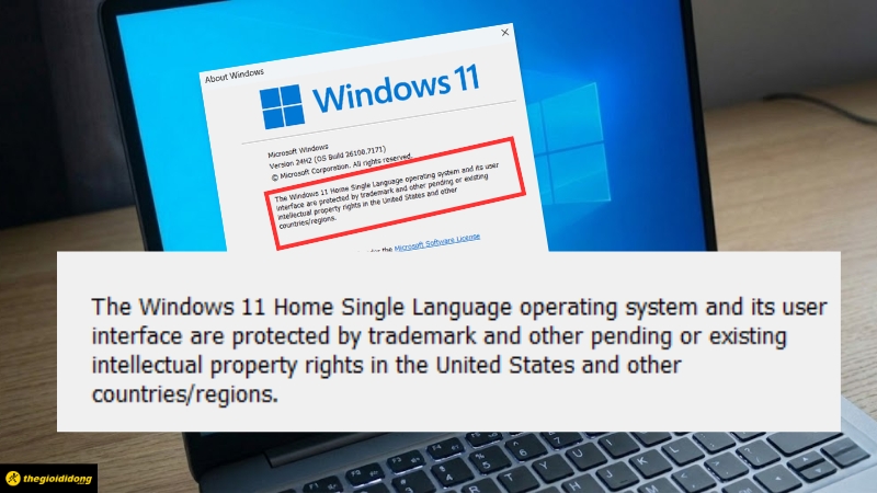 Enter để xem phi&ecirc;n bản Windows