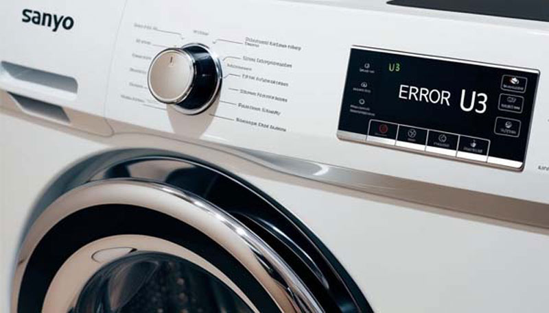 Luôn giặt đúng tải trọng và phân bổ đều quần áo để phòng tránh lỗi U3