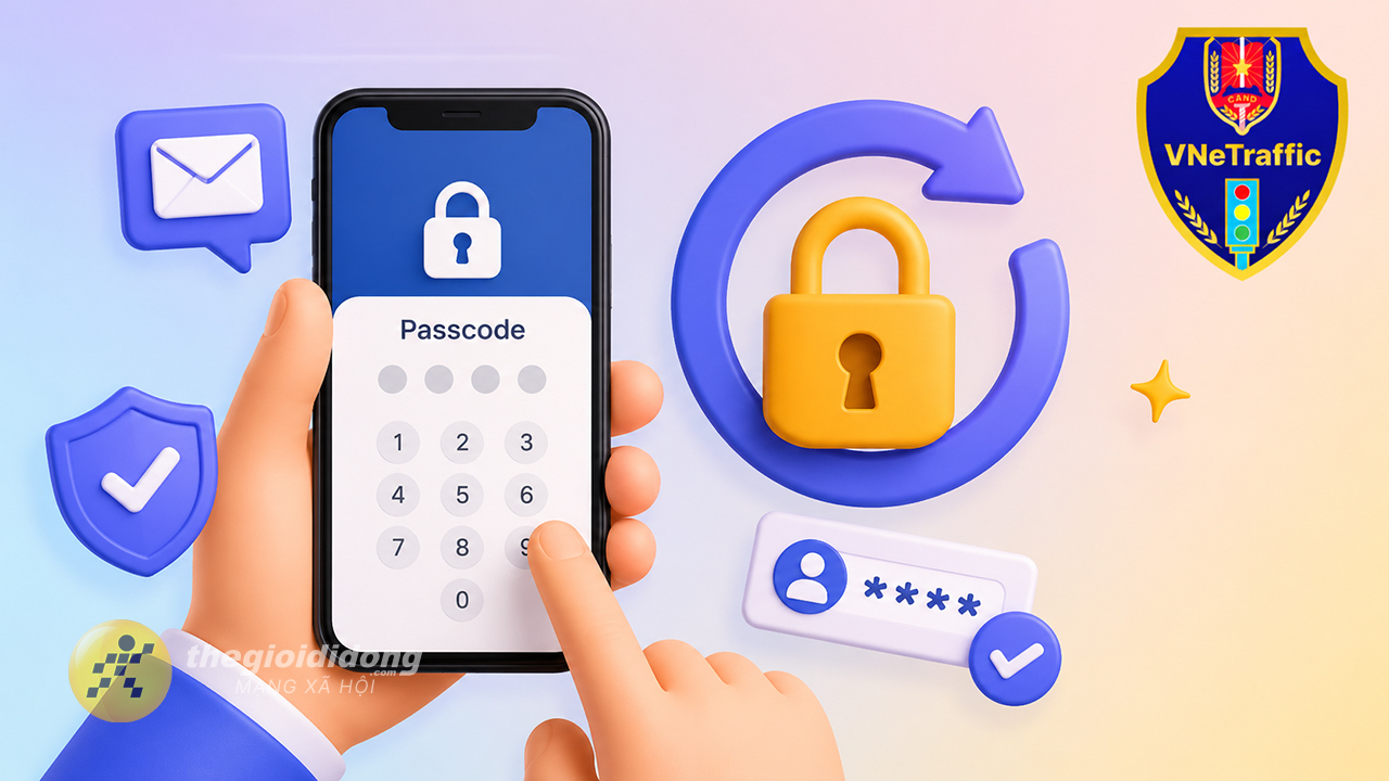 Cách lấy lại passcode trên VNeTraffic Cách lấy lại passcode trên VNeTraffic