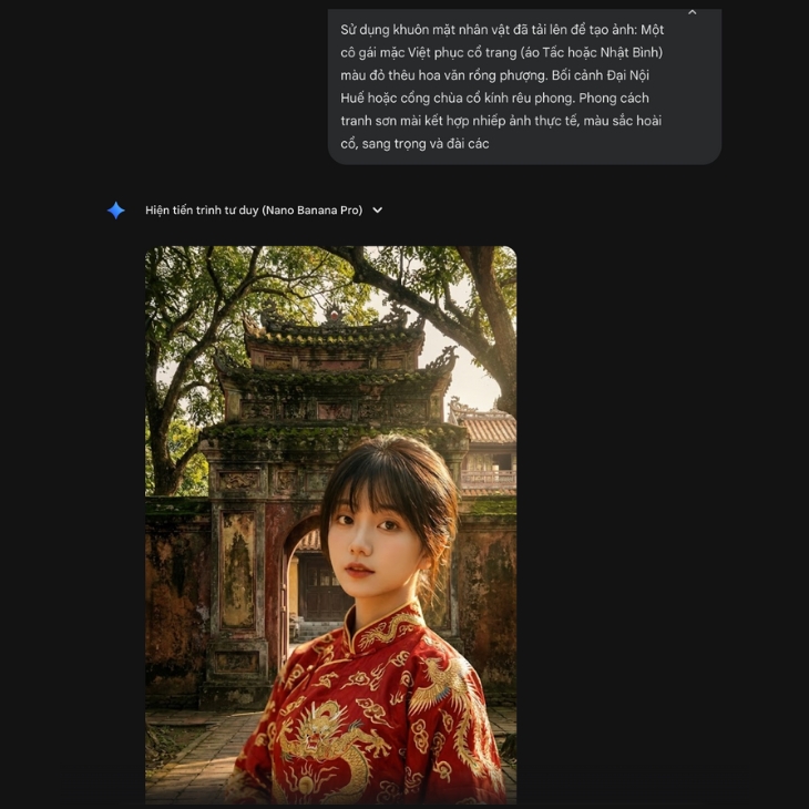 Ảnh thiếu nữ mặc Việt phục cổ trang