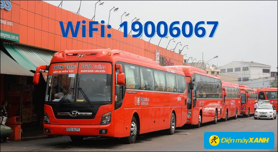 Mật khẩu WiFi xe giường nằm Phương Trang