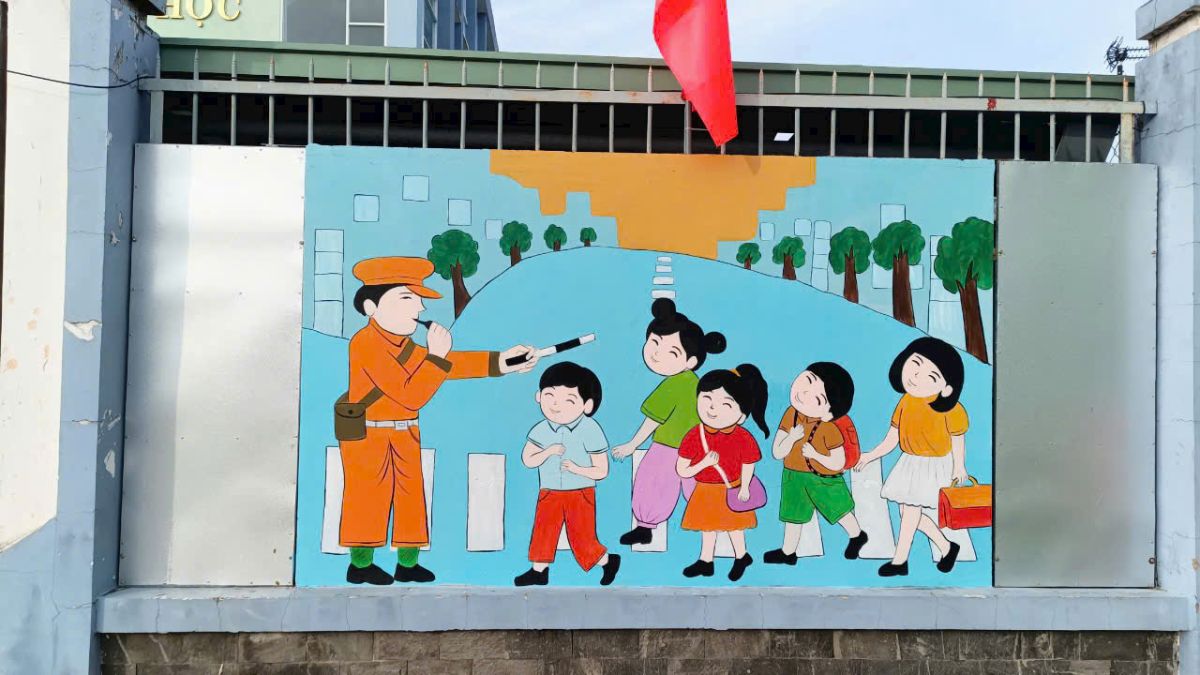 Tranh mẫu an toàn giao thông ý nghĩa