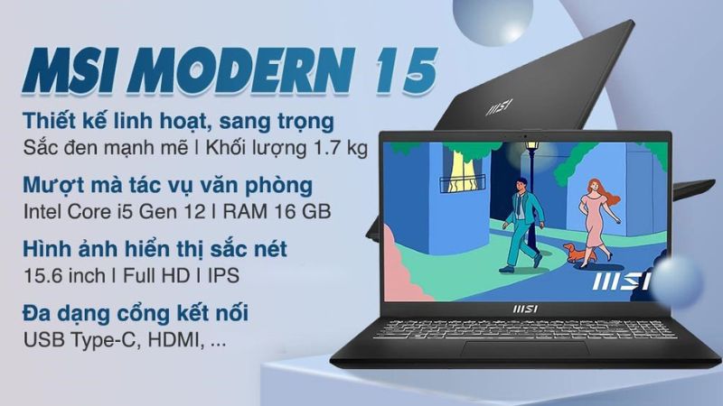 tổng quan msi modern tổng quan msi modern