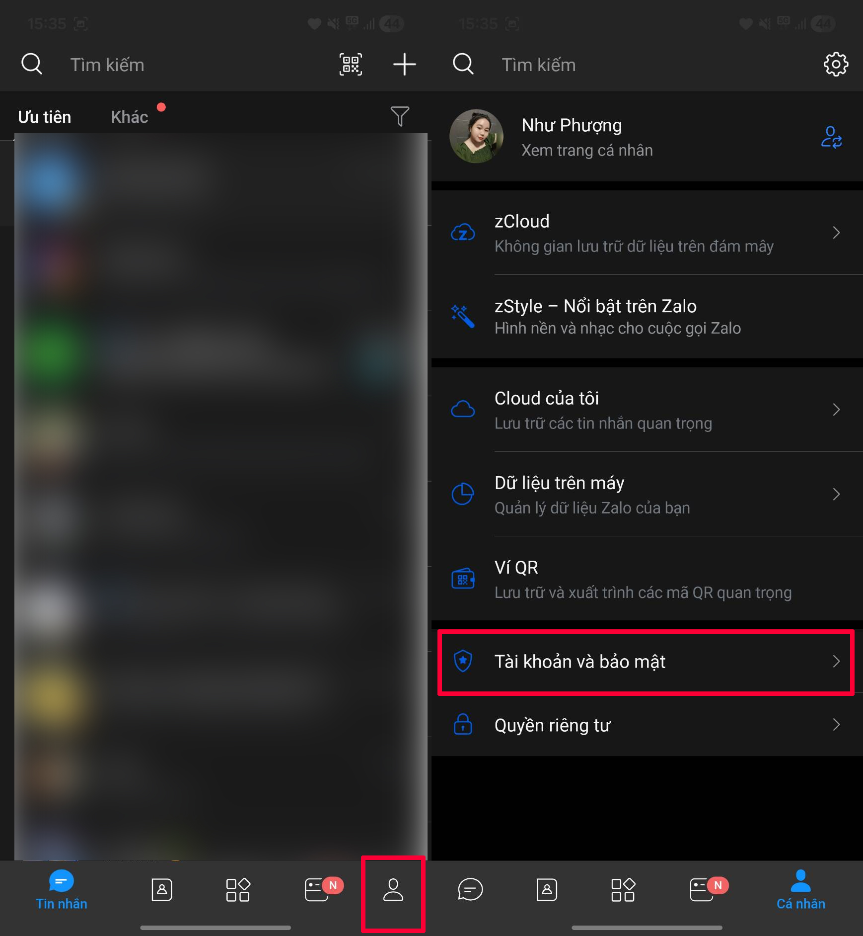 Cách đổi email liên kết Zalo