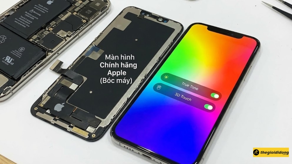 M&agrave;n h&igrave;nh Ch&iacute;nh h&atilde;ng Apple (B&oacute;c m&aacute;y)