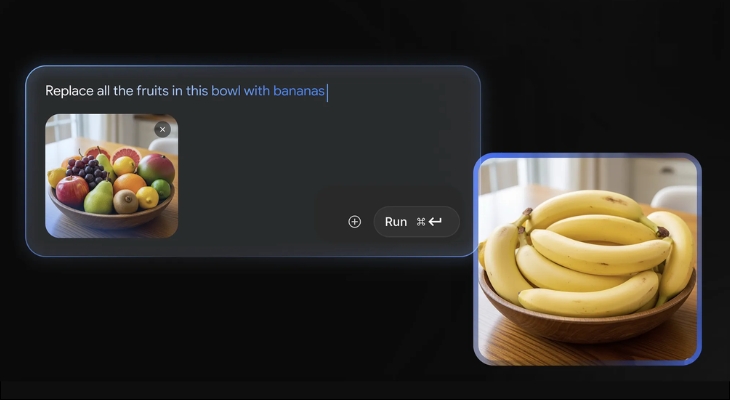Google Nano Banana có thể chỉnh sửa và ghép ảnh phức tạp 