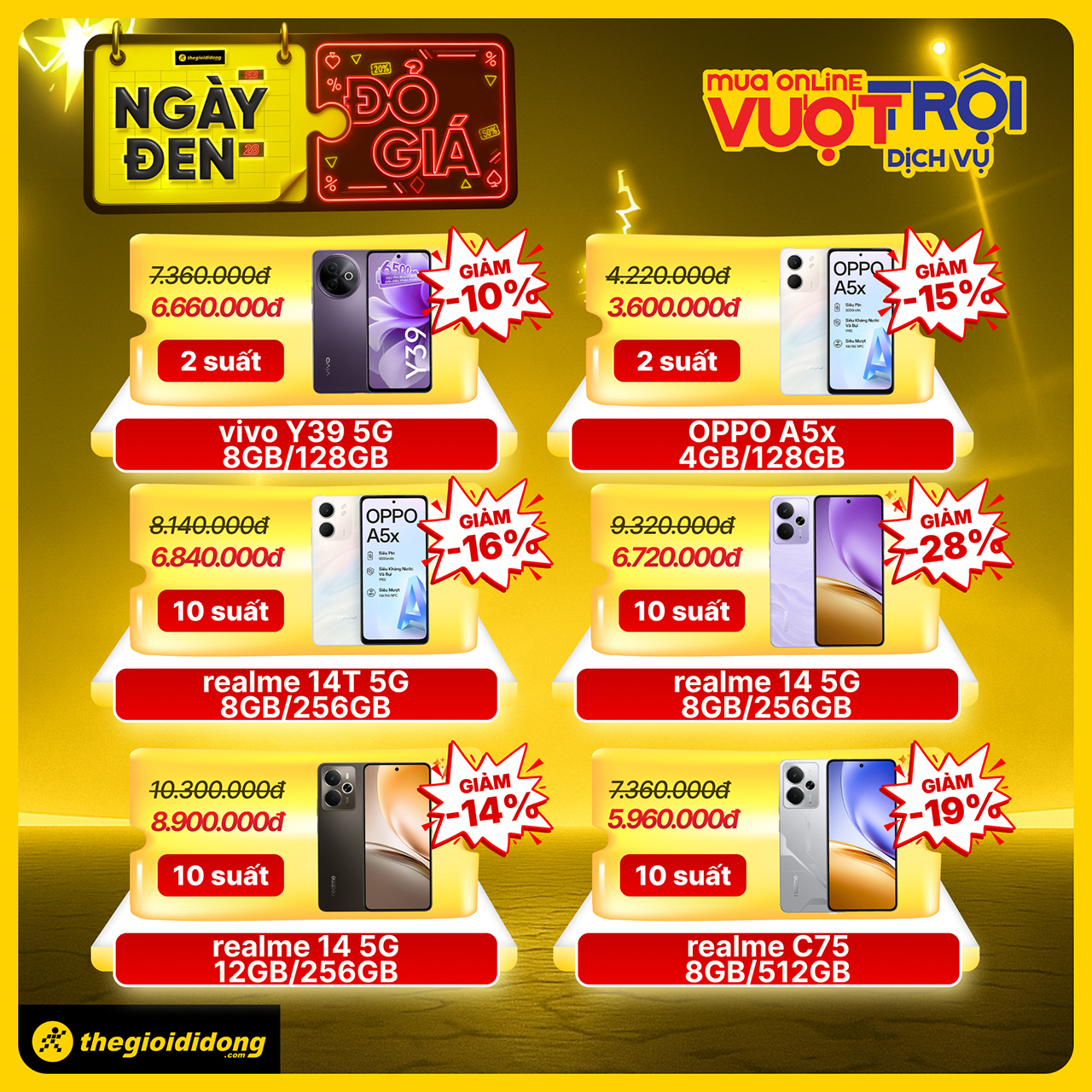 Ngày Đen - Đỏ Giá: Đại Tiệc Black Sale Day