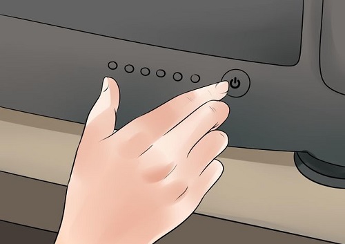 Cách tắt tivi Sony nhanh chóng nhất chính là nhấn nút nguồn