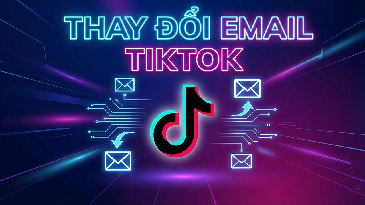 Cách Đổi Email Liên Kết Tiktok