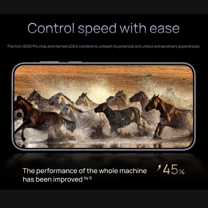 HUAWEI Mate 80 RS ULTIMATE DESIGN cải thiện hiệu năng hơn 45% so với thế hệ trước HUAWEI Mate 80 RS ULTIMATE DESIGN cải thiện hiệu năng hơn 45% so với thế hệ trước