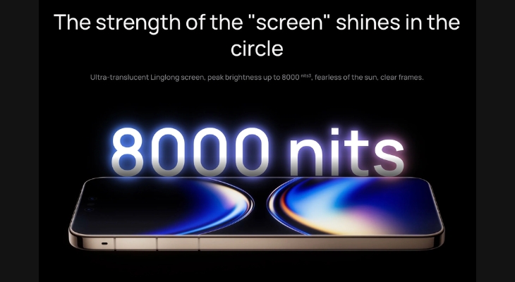 HUAWEI Mate 80 Pro Max có màn hình siêu sáng với độ sáng lên đến 8000 nits HUAWEI Mate 80 Pro Max có màn hình siêu sáng với độ sáng lên đến 8000 nits