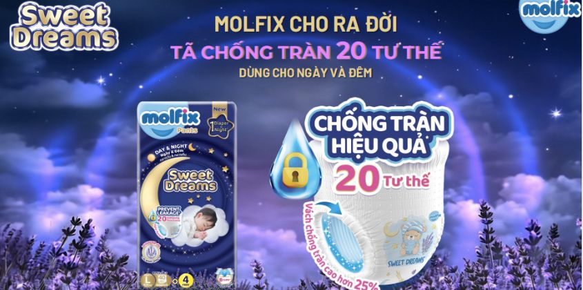 Giữ khô thoáng lên đến 14 giờ