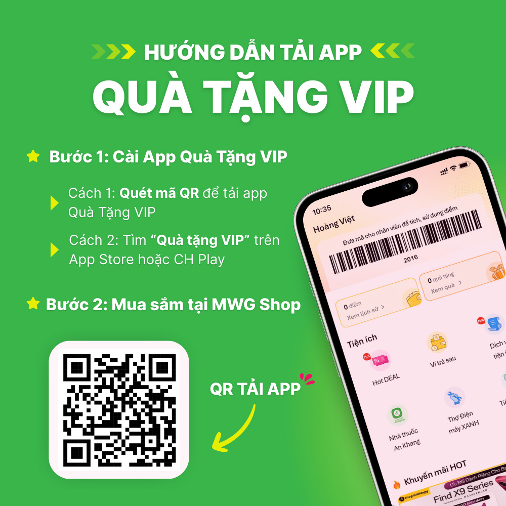 Hướng dẫn tải app Quà tặng VIP Hướng dẫn tải app Quà tặng VIP