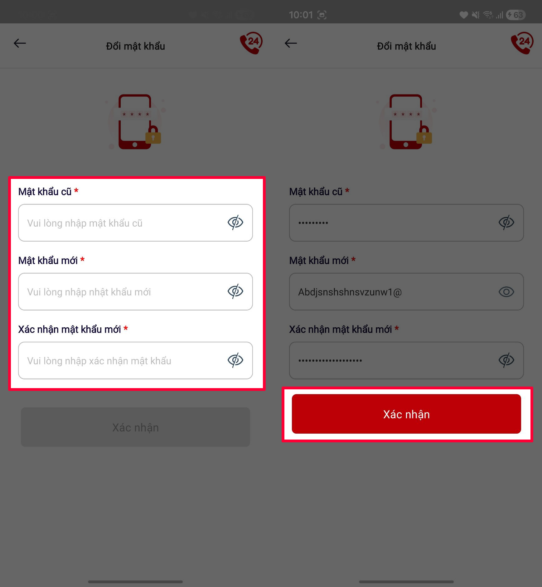 Cách đổi mật khẩu tài khoản VNeTraffic