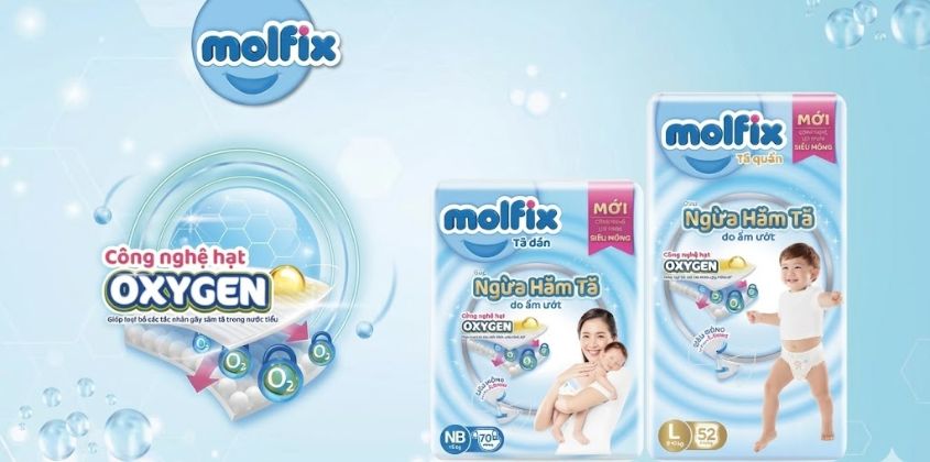 Tã quần Molfix Oxygen