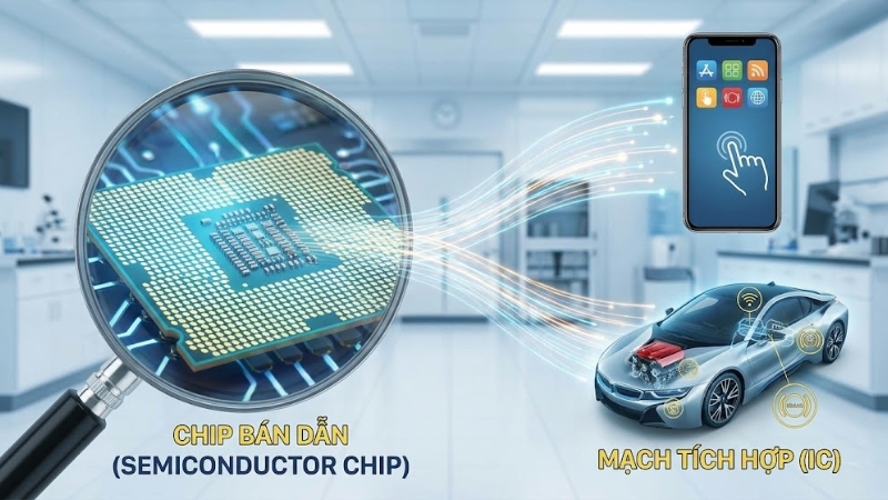 Chức năng ch&iacute;nh của chip l&agrave; xử l&yacute; dữ liệu