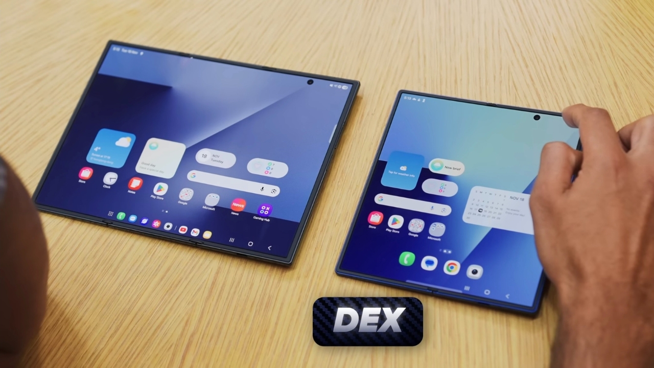 Trên Tay Samsung Galaxy Z Trifold: Điện Thoại Gập Ba Của Samsung Đã Ra Trận