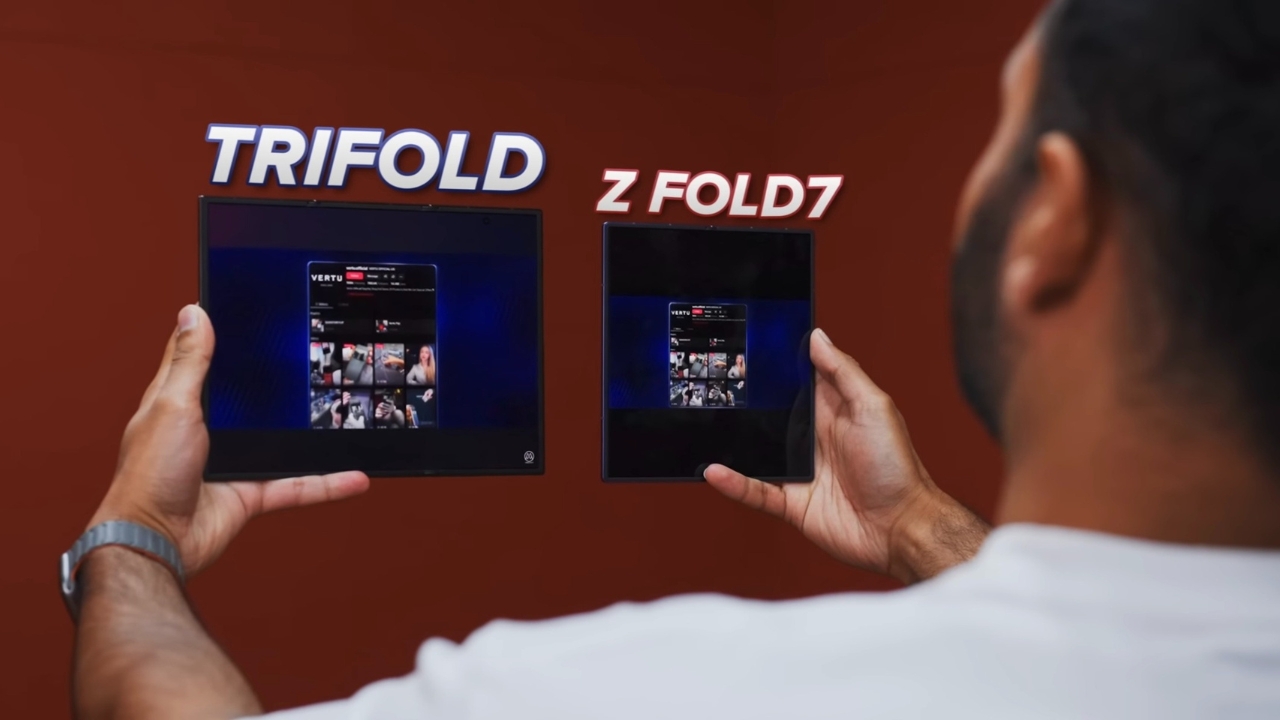 Trên Tay Samsung Galaxy Z Trifold: Điện Thoại Gập Ba Của Samsung Đã Ra Trận