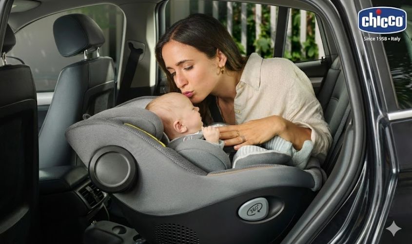 Ghế ngồi ô tô Chicco luôn được nhiều ba mẹ tin dùng nhờ độ an toàn cao