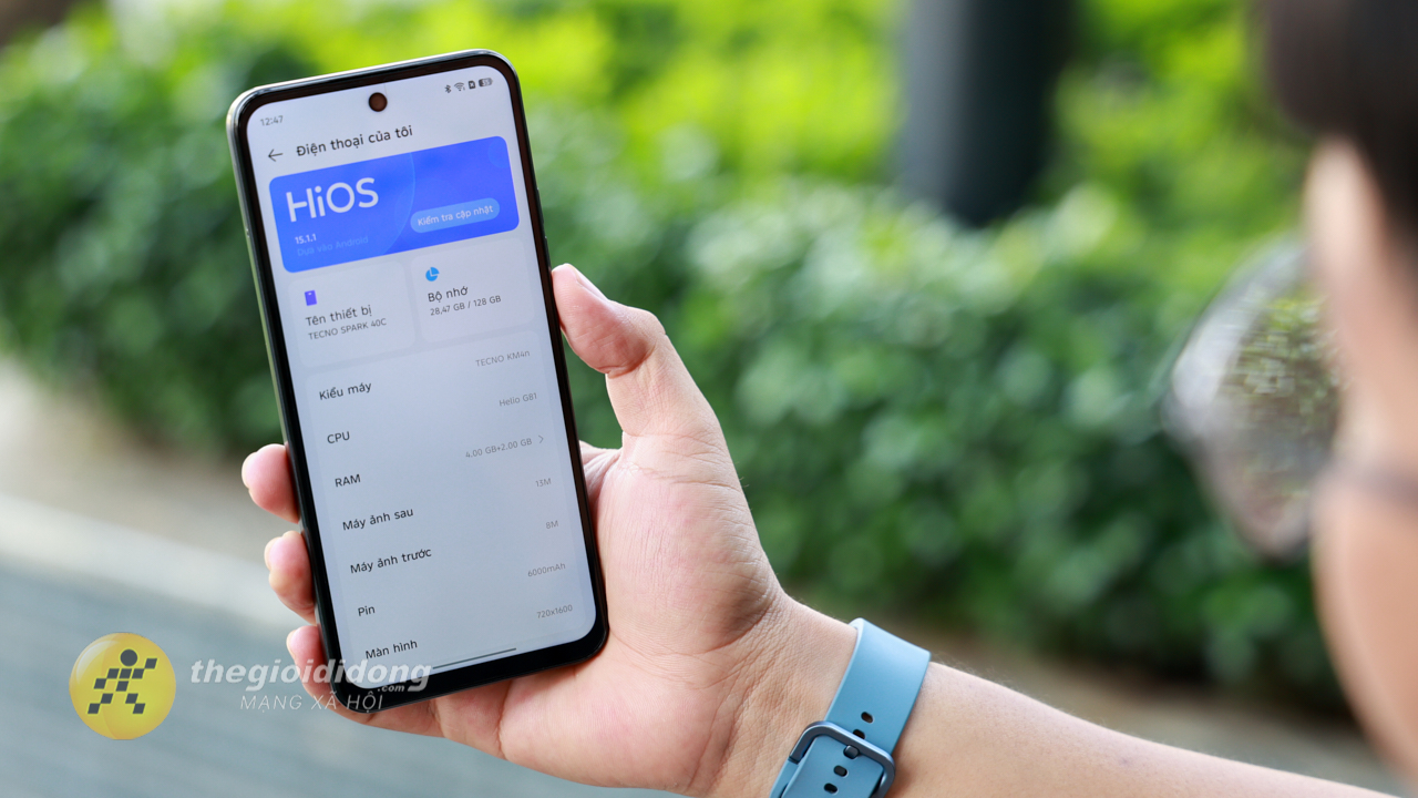 Trên Tay Teno Spark 40C: Điện Thoại Giá Rẻ, Màn Hình 120 Hz Và Pin 6.000 Mah