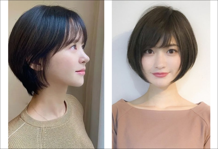Tóc ngắn kiểu Nhật thể hiện nét đẹp trong veo, nhẹ nhàng Tóc ngắn kiểu Nhật thể hiện nét đẹp trong veo, nhẹ nhàng