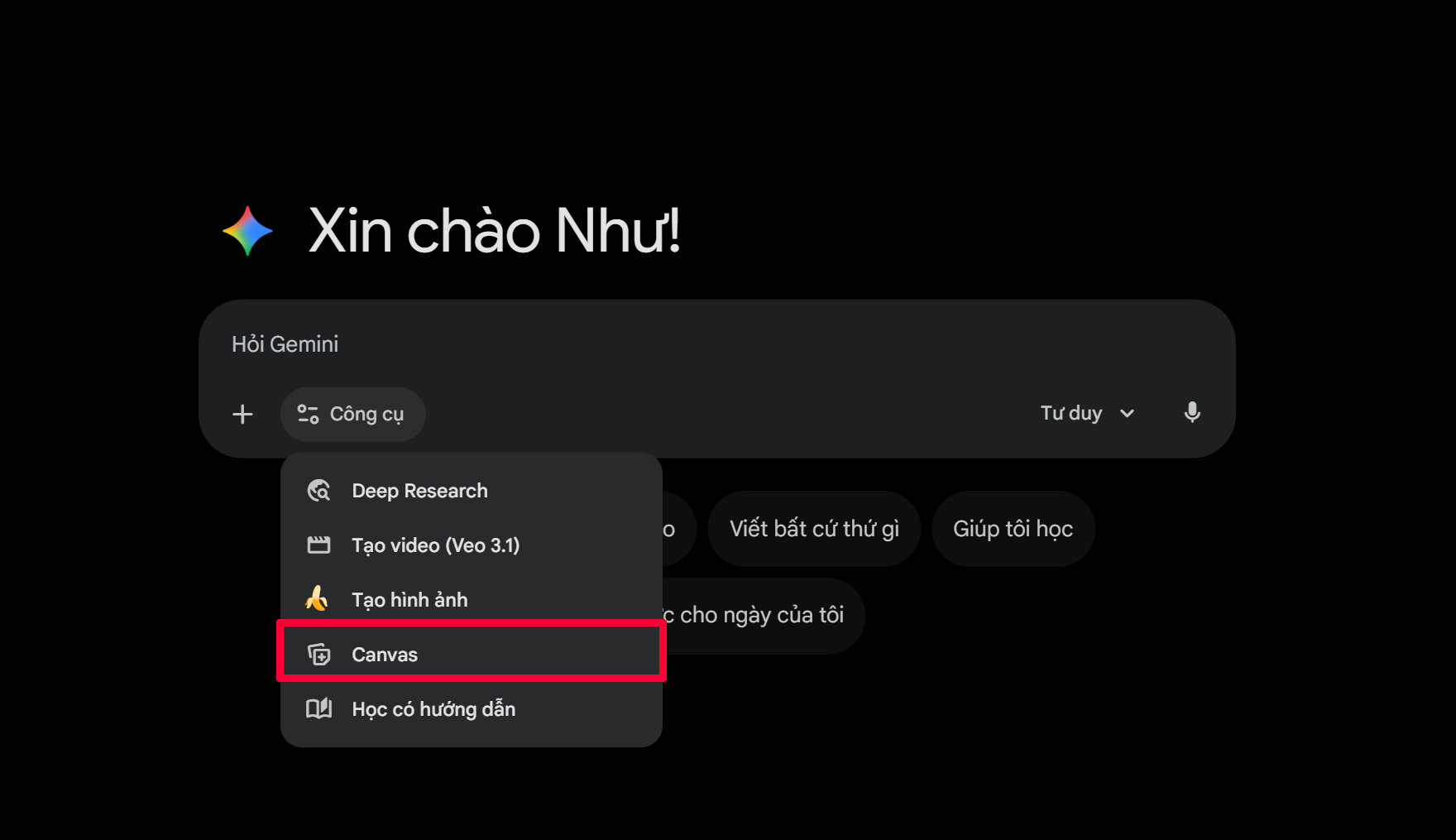 Cách Chuyển Ảnh Sang Google Docs Bằng Gemini Canvas