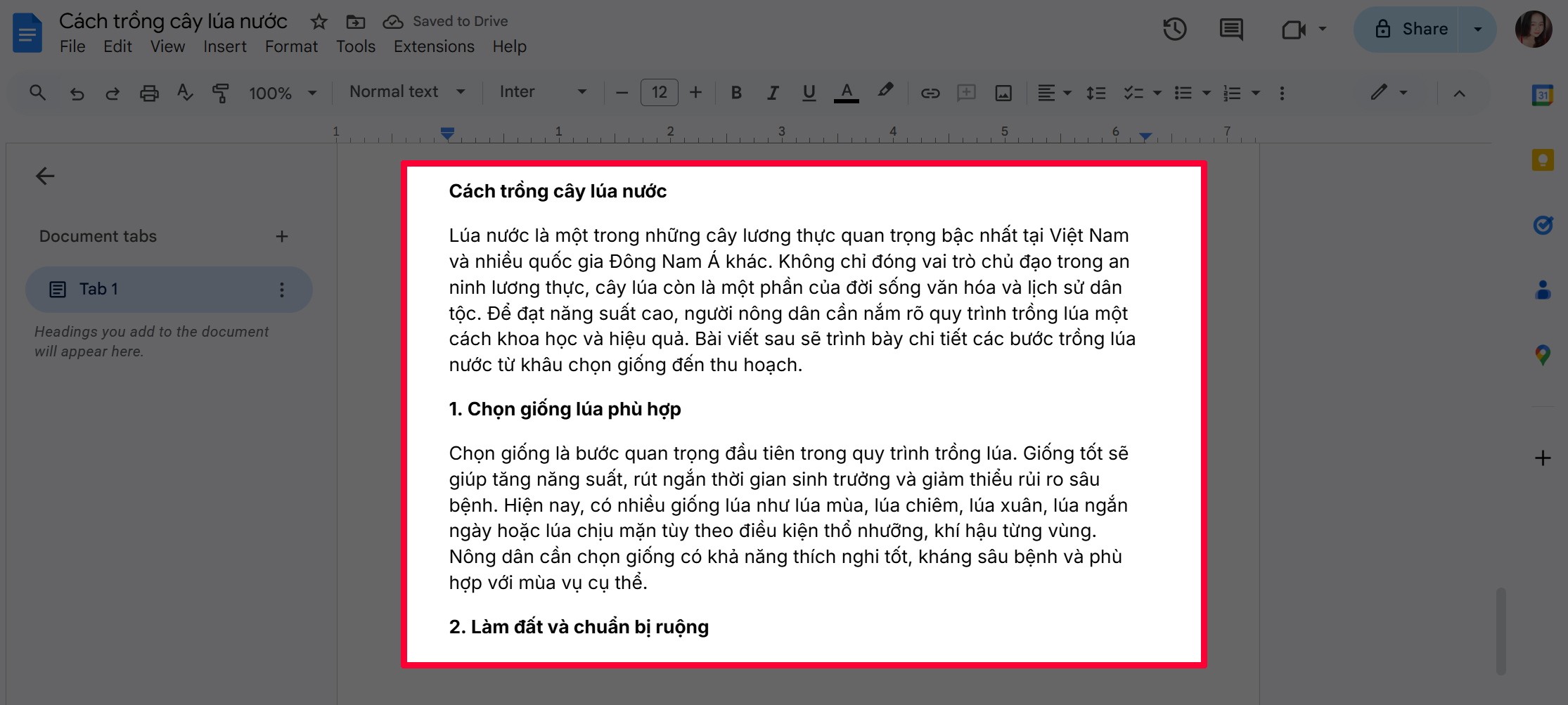 Cách Chuyển Ảnh Sang Google Docs Bằng Gemini Canvas
