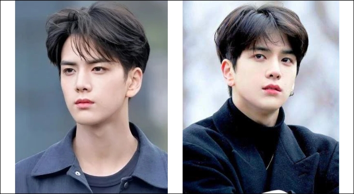 Kiểu tóc 2 mái cho nam