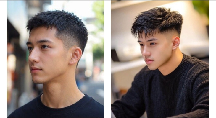 Kiểu tóc Short Quiff cho nam
