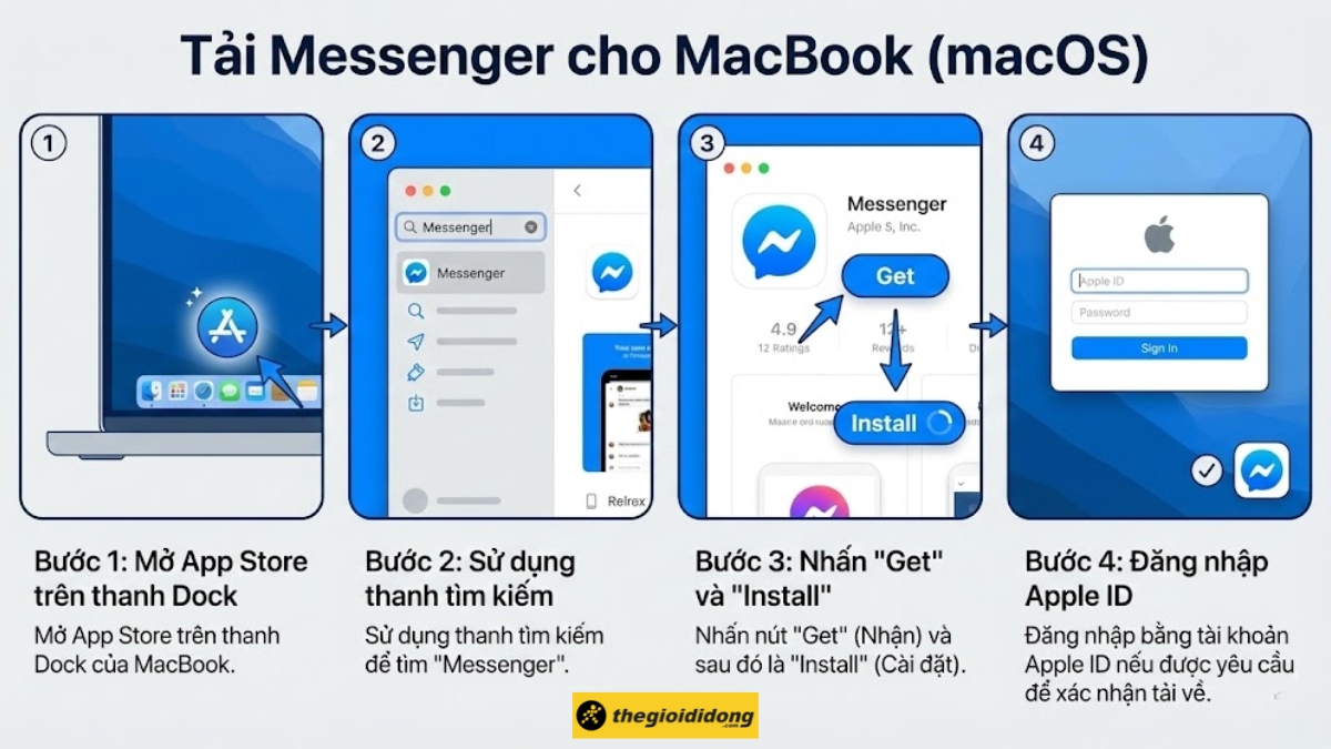 Tải Messenger cho MacBook