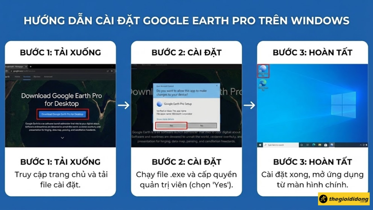 C&aacute;ch tải v&agrave; c&agrave;i đặt tr&ecirc;n Windows