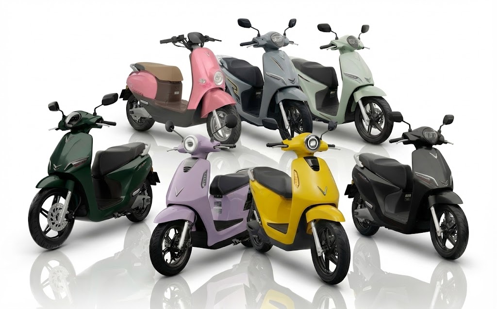 Xe máy điện VinFast có đa dạng mẫu mã và phân khúc, đáp ứng nhiều đối tượng người dùng