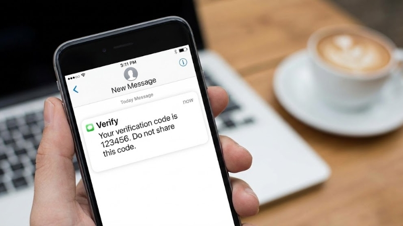 Nhận m&atilde; x&aacute;c thực qua SMS