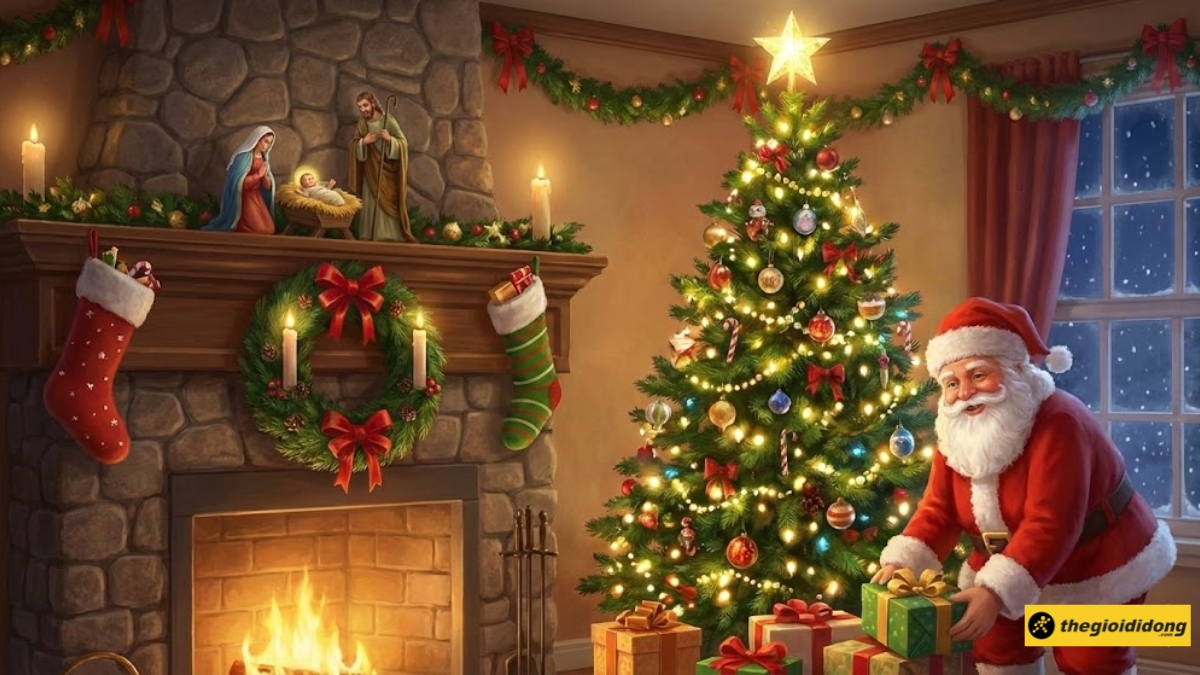 C&aacute;c biểu tượng kh&ocirc;ng thể thiếu trong m&ugrave;a Gi&aacute;ng Sinh