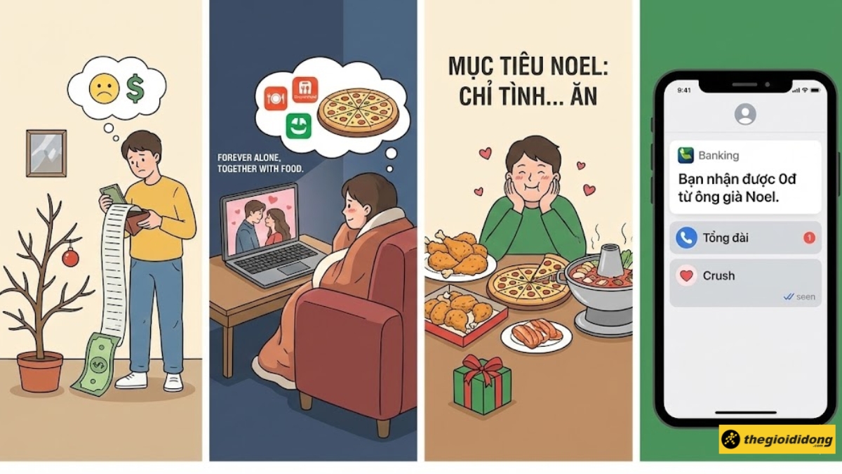 STT Gi&aacute;ng sinh h&agrave;i hước, lầy lội