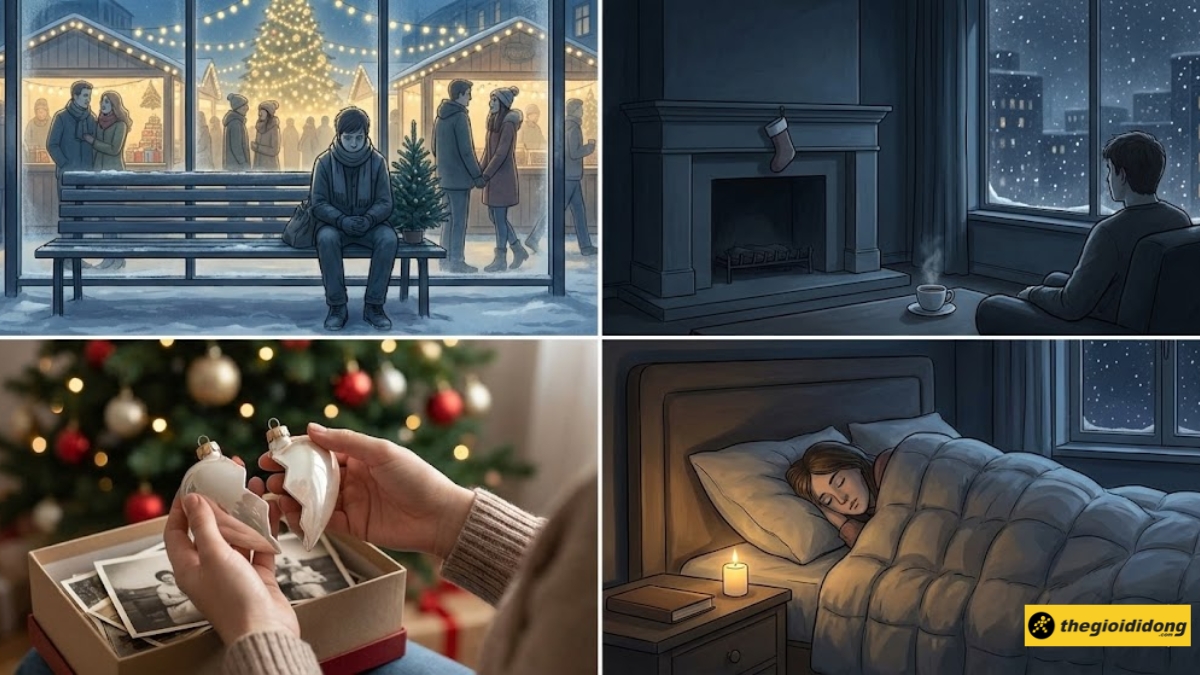 STT Gi&aacute;ng sinh buồn, t&acirc;m trạng