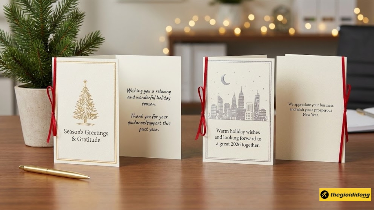 Lời ch&uacute;c Gi&aacute;ng sinh tiếng Anh cho sếp, đồng nghiệp