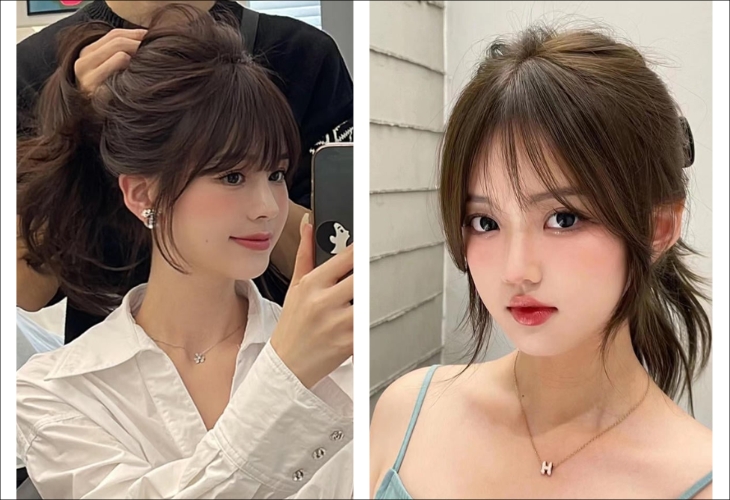 Kiểu mái Pháp dài