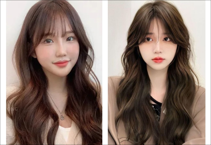 Mái Pháp uốn xoăn sóng lơi