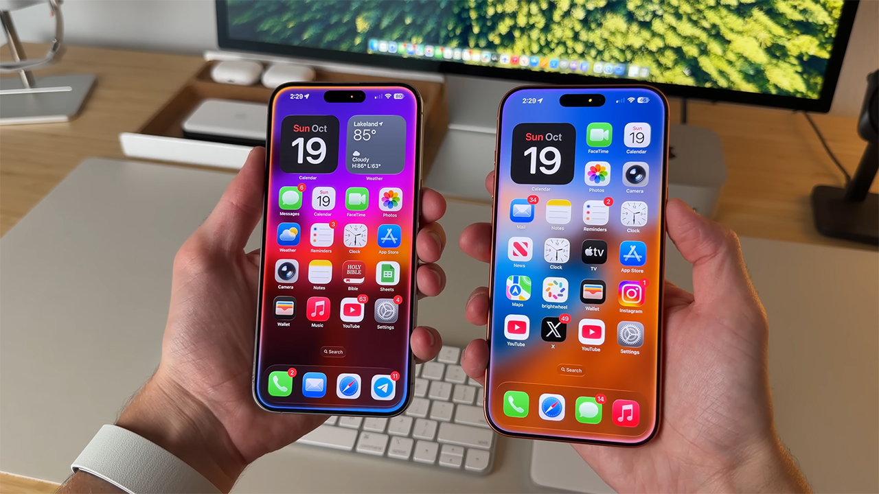 So sánh iPhone 17 Pro Max và 15 Pro Max So sánh iPhone 17 Pro Max và 15 Pro Max