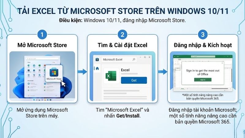 Tải Excel từ Microsoft Store trên Windows 10/11 Tải Excel từ Microsoft Store trên Windows 10/11