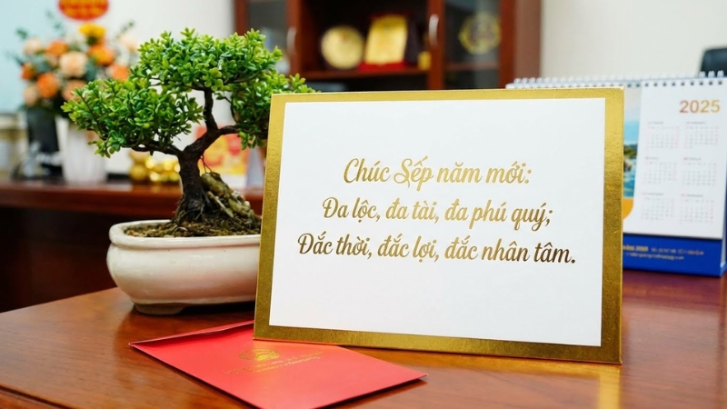 Lời ch&uacute;c Tết sếp hay ngắn gọn