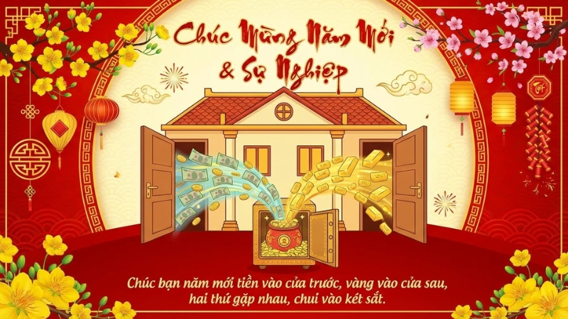 Ch&uacute;c Tết t&agrave;i lộc & c&ocirc;ng việc