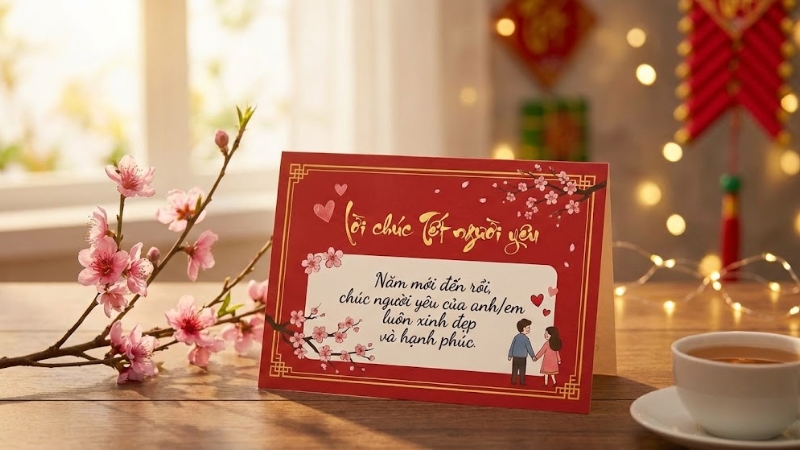 Lời ch&uacute;c Tết người y&ecirc;u