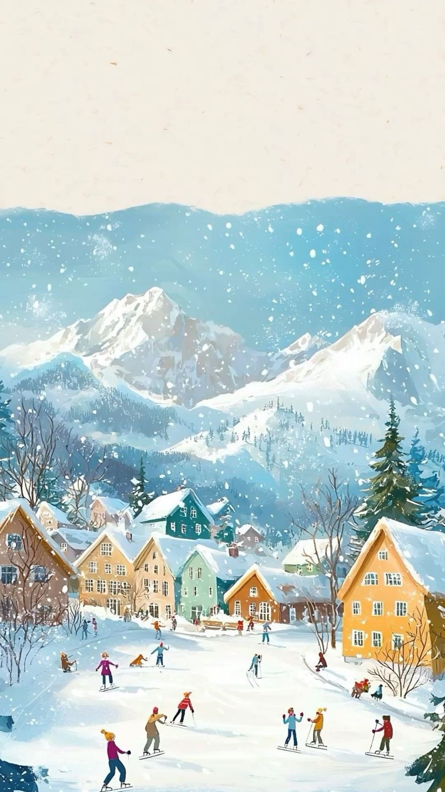 H&igrave;nh nền gi&aacute;ng sinh đẹp cho điện thoại 12