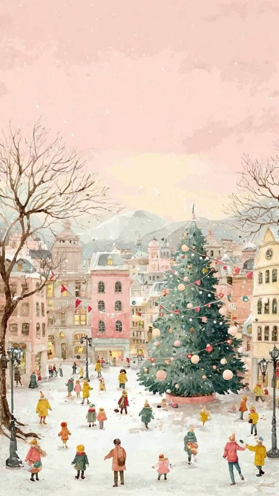 H&igrave;nh nền gi&aacute;ng sinh đẹp cho điện thoại 14