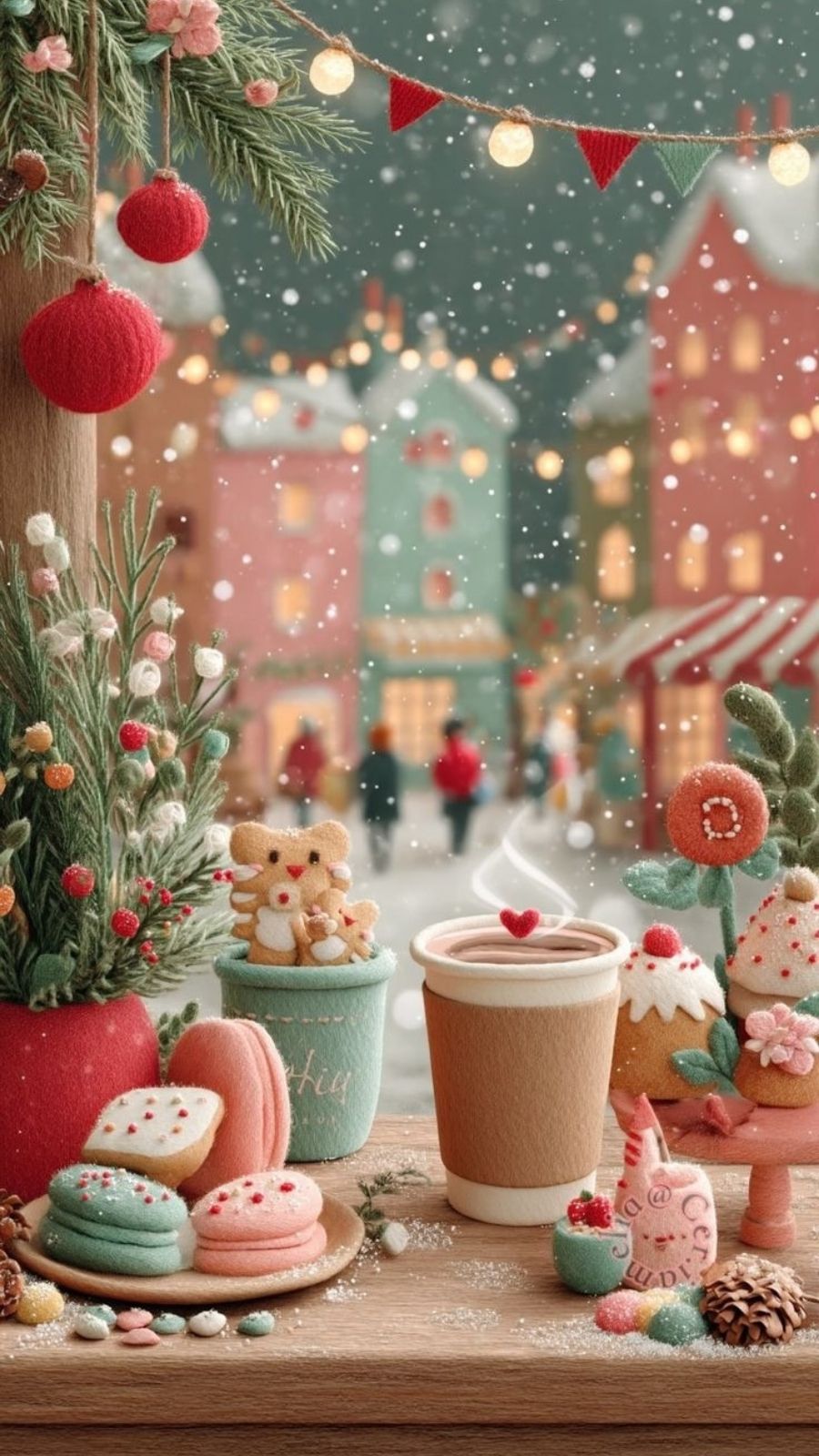 H&igrave;nh nền Gi&aacute;ng sinh 3D cho điện thoại 10