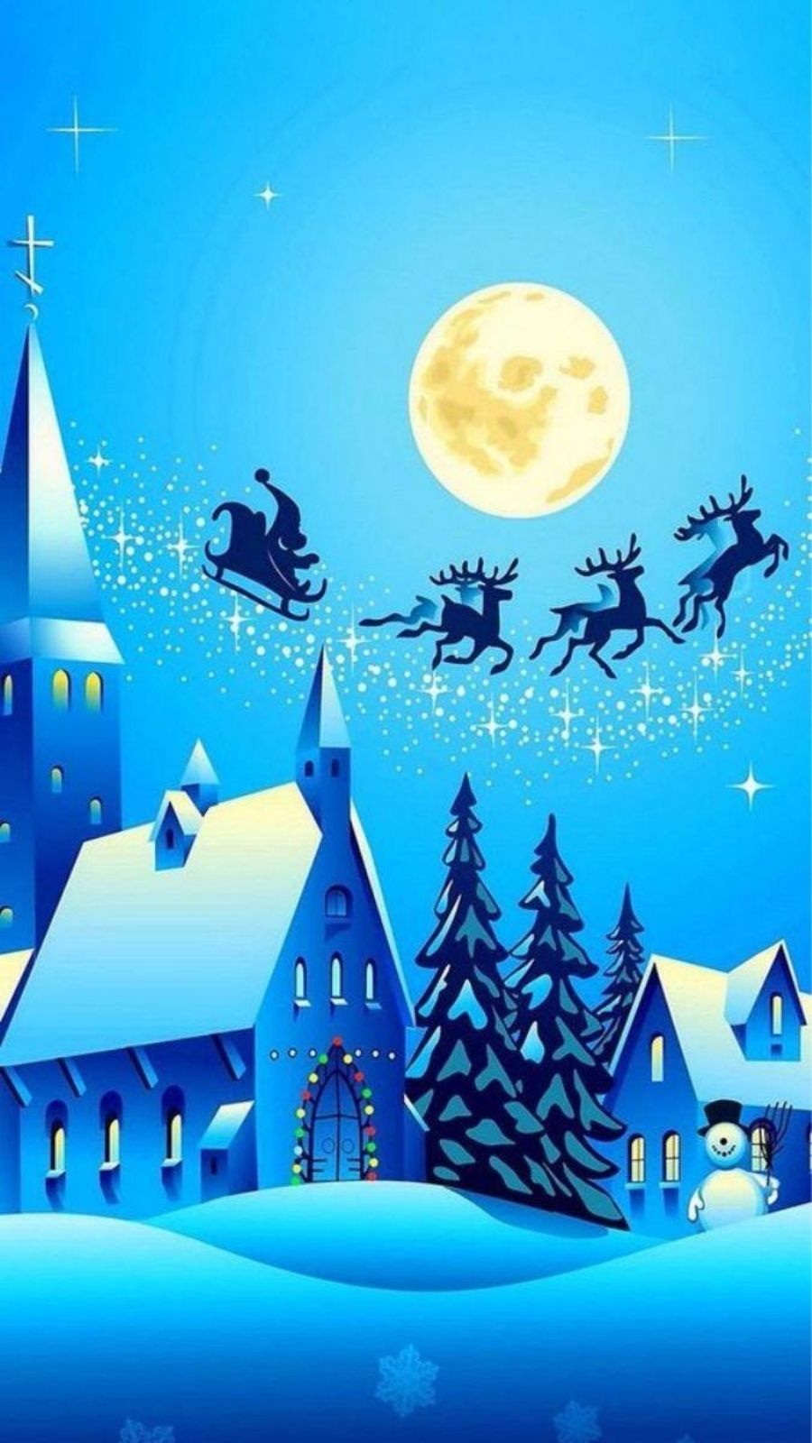 H&igrave;nh nền Gi&aacute;ng sinh 3D cho điện thoại 18